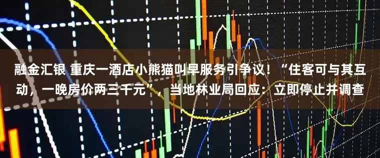 融金汇银 重庆一酒店小熊猫叫早服务引争议！“住客可与其互动，一晚房价两三千元”，当地林业局回应：立即停止并调查
